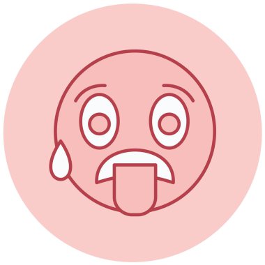 yüz simgesi, vektör illüstrasyonu