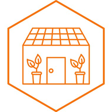 Sera basit simgesi, vektör illüstrasyonu