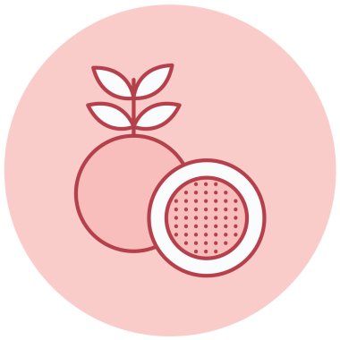 lemon. Web simgesi basit illüstrasyon