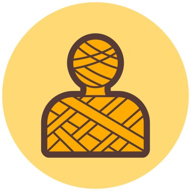 Taç takan bir kadının vektör çizimi