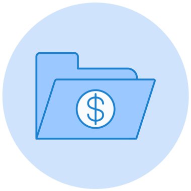 para dizini simgesi, basit tasarım vektör çizimi