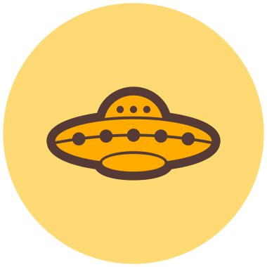 ufo. Web simgesi basit illüstrasyon