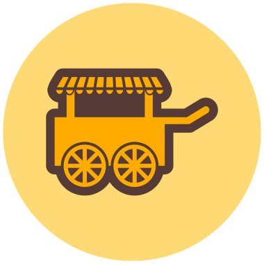 Alışveriş arabası. Basit tasarım