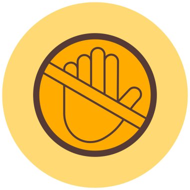 - Hayır. Web simgesi basit illüstrasyon