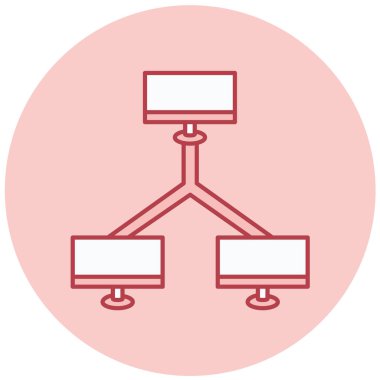 seo modern simgesinin vektör illüstrasyonu