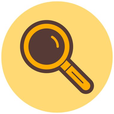 Ara. Web simgesi basit illüstrasyon