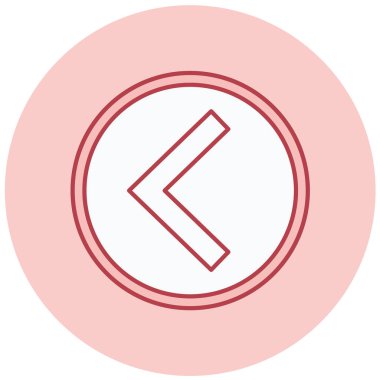 Projeniz için sol yön ok simgesi