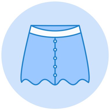 etek web simge vektör çizim