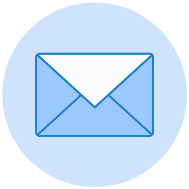 E- posta simgesi vektör illüstrasyonu