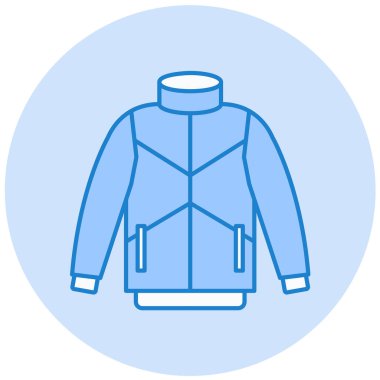 Kapüşonlu ikon. vektör illüstrasyonu