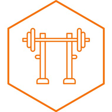 Jimnastik çubuğu vektör illüstrasyonu