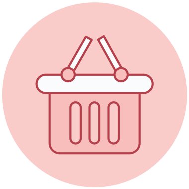 Alışveriş sepeti. Basit tasarım