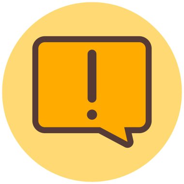 Konuş. Web simgesi basit illüstrasyon