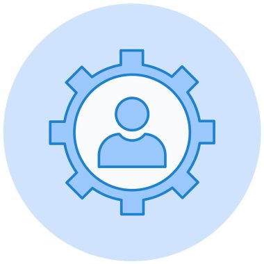 Seo simgesinin vektör illüstrasyonu