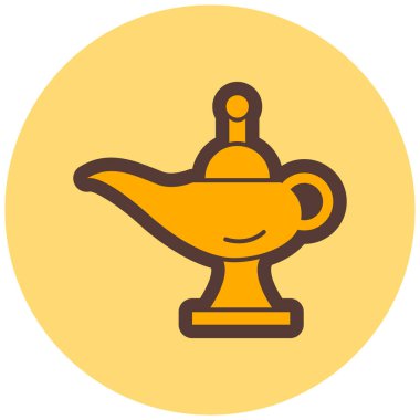 Kupa. Web simgesi basit illüstrasyon