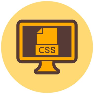 dosya biçimi simgesi, vektör illüstrasyonu