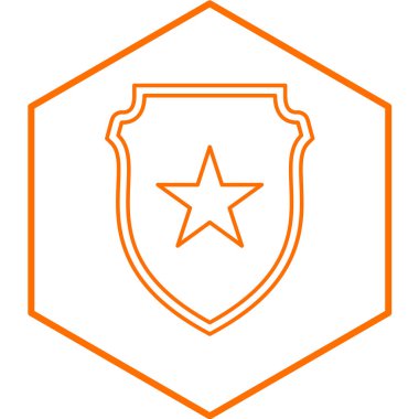 modaya uygun biçimde izole edilmiş arkaplan simgesi