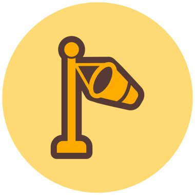 Düz tasarım simgesinin vektör illüstrasyonu