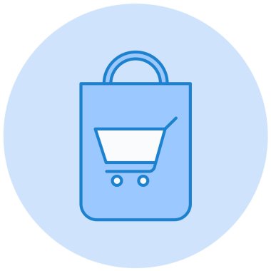 Alışveriş arabası. Basit tasarım