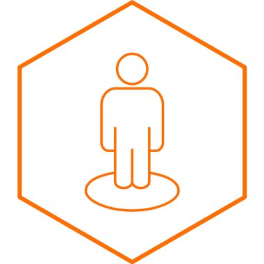 Sokak Görünümü simgesinin vektör illüstrasyonu