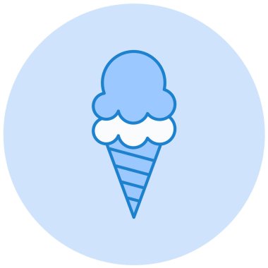 Dondurma. Basit resimleme