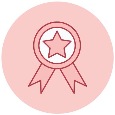 Ödül. Web simgesi basit illüstrasyon