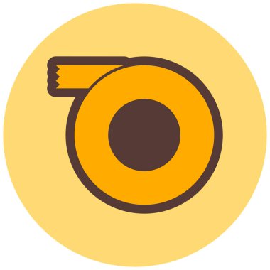 Güzel ve basit bir simgenin vektör çizimi