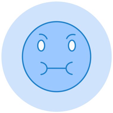 yüz simgesi, vektör illüstrasyonu