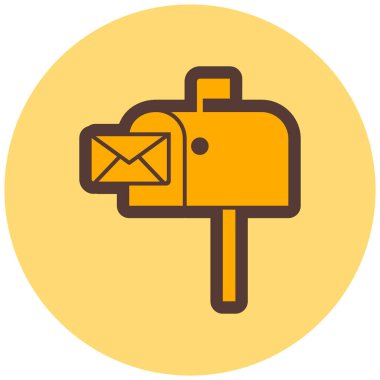 E- posta simgesi vektör illüstrasyonu