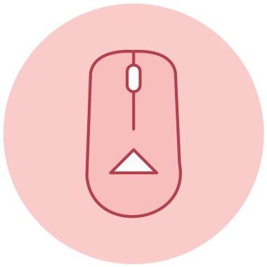 Fare. Web simgesi basit illüstrasyon