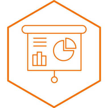 projeniz için iş sunumu simgesi