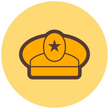 Taç. Web simgesi basit illüstrasyon