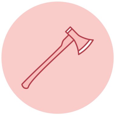 Balta. Web simgesi basit illüstrasyon