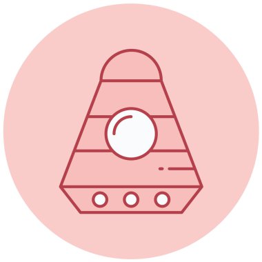 lamba simgesi, basit tasarım vektör çizimi