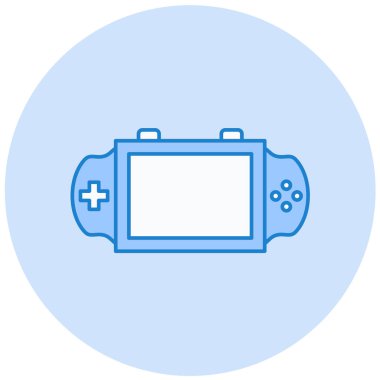 Oyun kolu. Web simgesi basit illüstrasyon