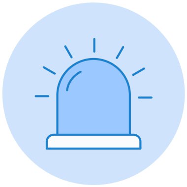 Alarm simgesi vektör illüstrasyonu