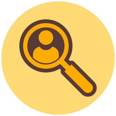 Bul. Web simgesi basit illüstrasyon