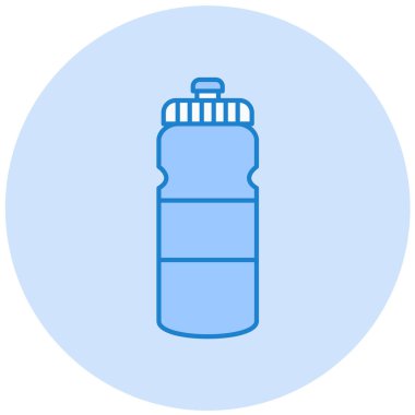 spor şişesi modern ikon vektör illüstrasyonu