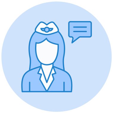 Avatar simgesi, vektör illüstrasyonu