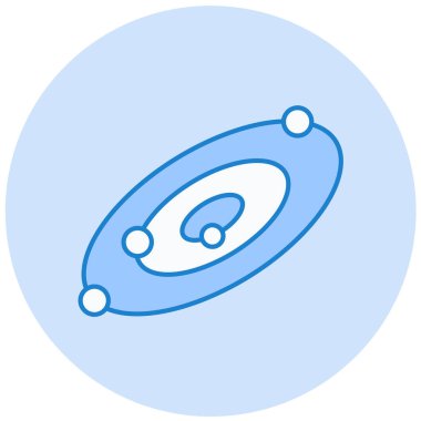 uydu vektör simgesi modern basit illüstrasyon