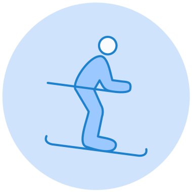 Kayak. Web simgesi basit illüstrasyon