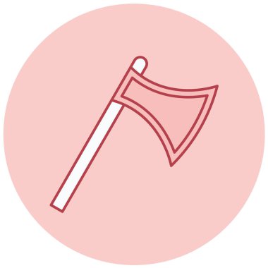 Balta simgesi vektör illüstrasyonu