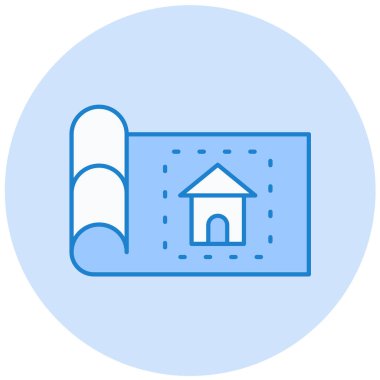 Yapı simgesinin vektör illüstrasyonu