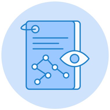 iş ve finans düz vektör simgesi.