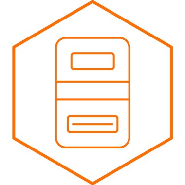 Modern kitap kalkanının vektör illüstrasyonu