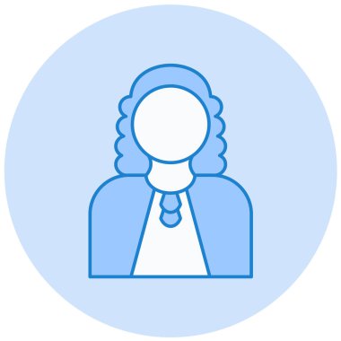 avatar. Web simgesi basit illüstrasyon