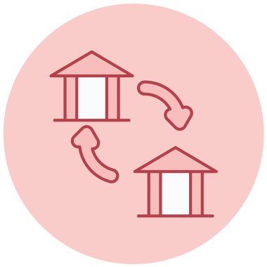 seo modern simgesinin vektör illüstrasyonu