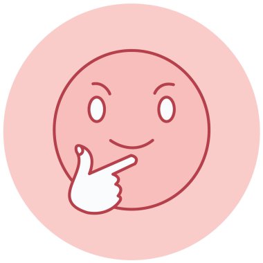 Yüz ifadeleri. düz biçim