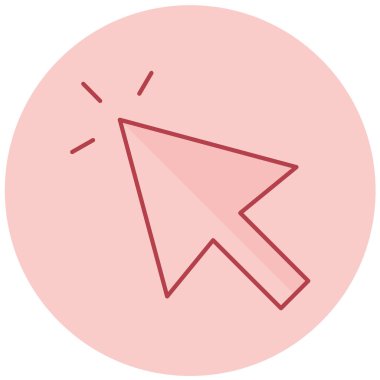 imleç simgesi, vektör illüstrasyonu