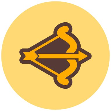 Ok. Web simgesi basit illüstrasyon